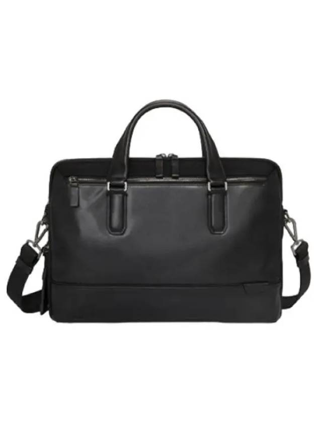 Harrison Sycamore Slim Brief Briefcase Black Case Bag - TUMI - BALAAN 1