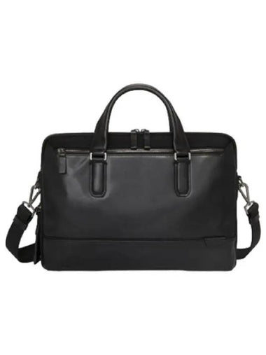 Harrison Sycamore Slim Brief Briefcase Black - TUMI - BALAAN 1