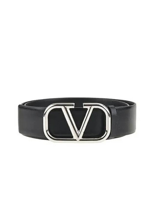 V logo Garavani leather belt 2T0Q87 SNP 0NO 1020587 - VALENTINO - BALAAN 1