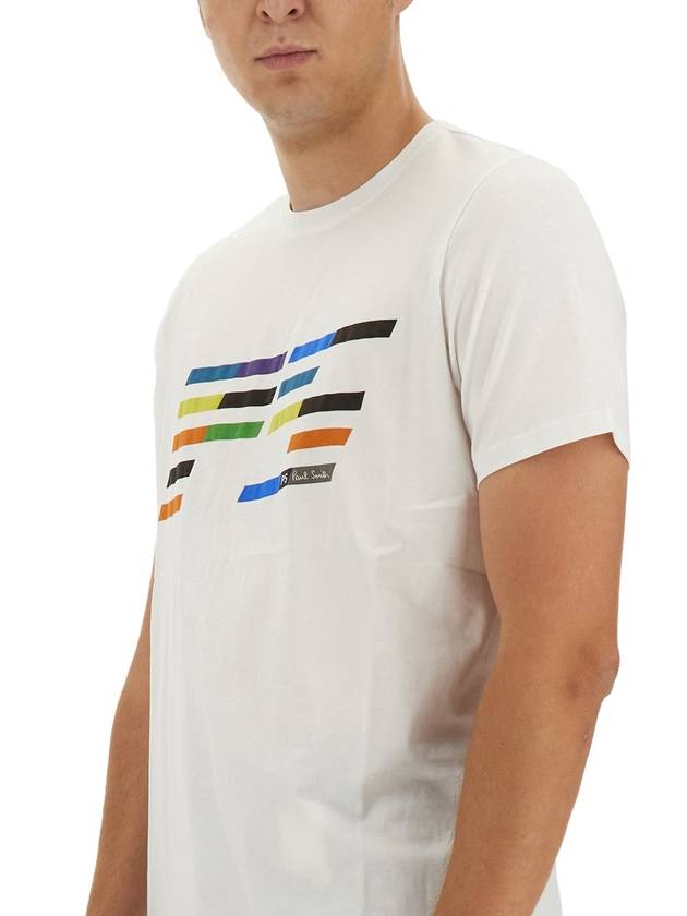 T-SHIRT WITH LOGO - PAUL SMITH - BALAAN 4