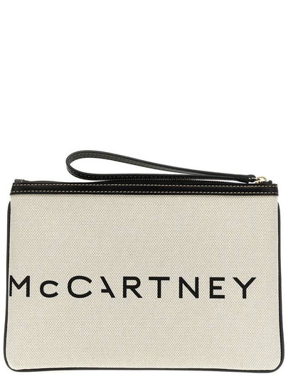 Stella McCartney Logo Clutch Bag - STELLA MCCARTNEY - BALAAN 2