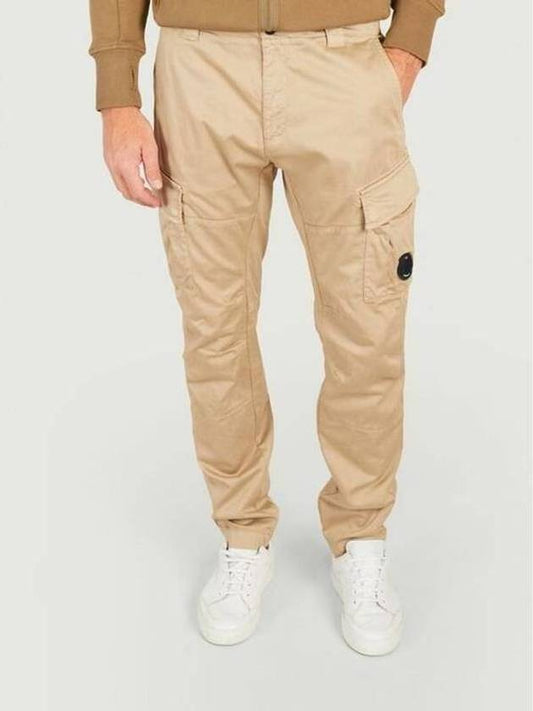 Philly Stretch Lens Regular Straight Pants Beige - CP COMPANY - BALAAN 2