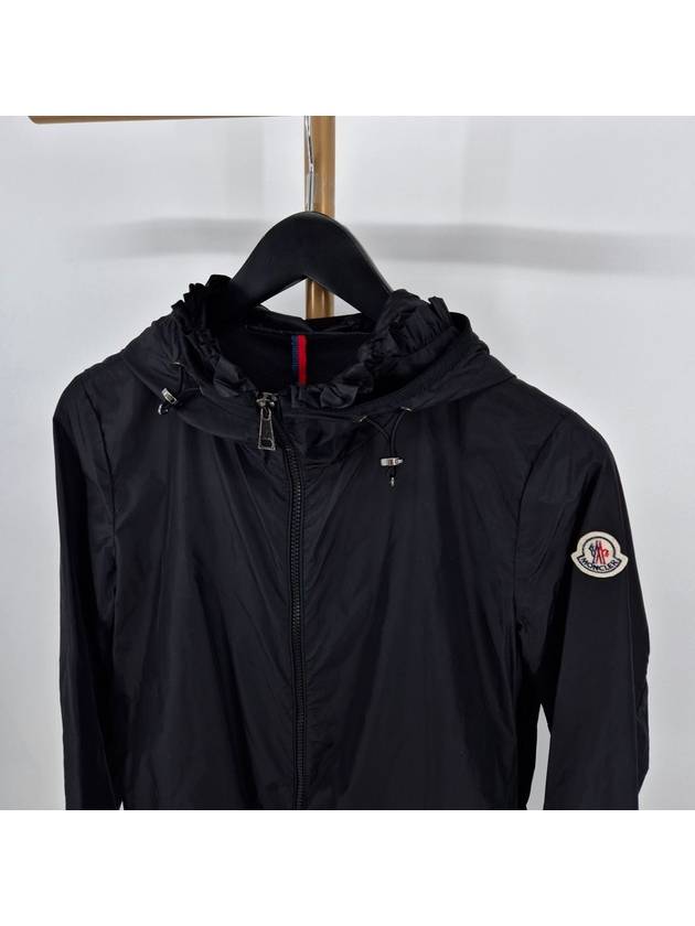 Women s lait windbreaker jacket black size 2 - MONCLER - BALAAN 5