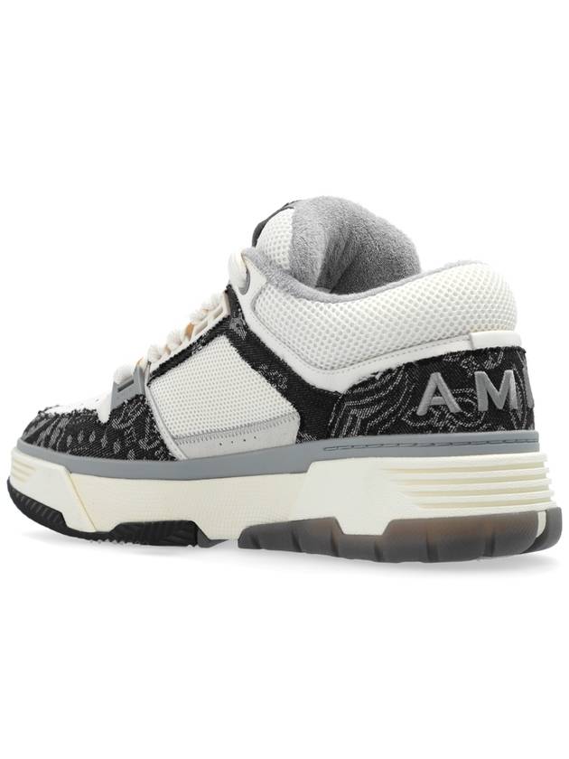 Amiri Sneakers Bandama Denim MA-1, Men's, Grey - AMIRI - BALAAN 5