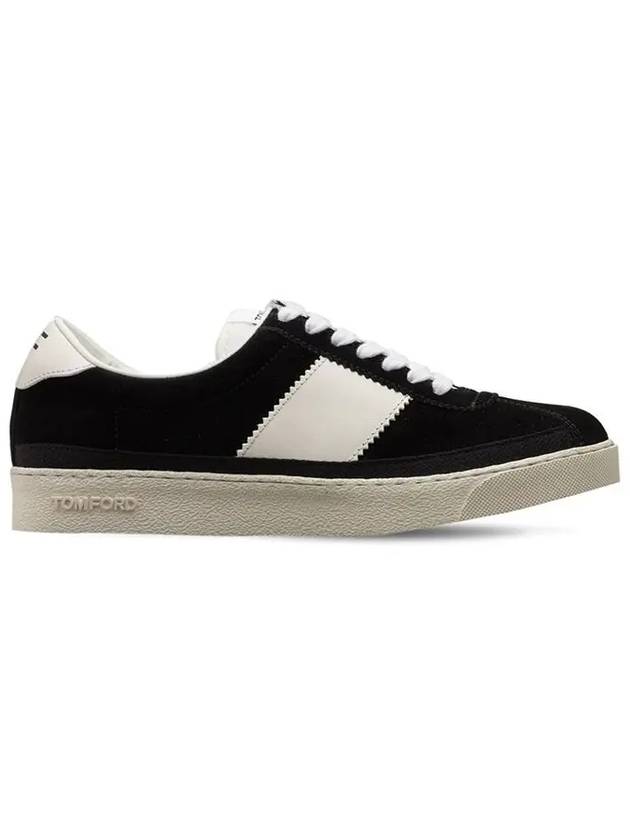 BANNISTER suede sneakers black - TOM FORD - BALAAN 1