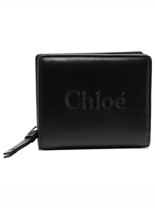 SENSE halfwallet black - CHLOE - BALAAN 1