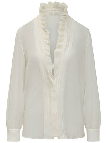 Tom Ford V-Neck Blouse - TOM FORD - BALAAN 1