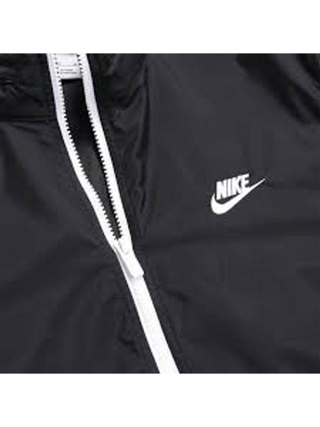 Club Lined Woven Tracksuit Black - NIKE - BALAAN 9