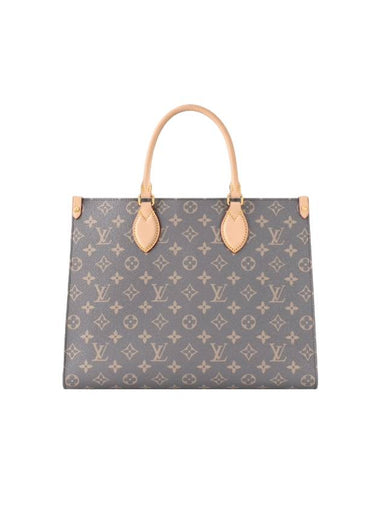 OnTheGo MM Other Monogram Canvas Tote Bag Trianon Grey - LOUIS VUITTON - BALAAN 1