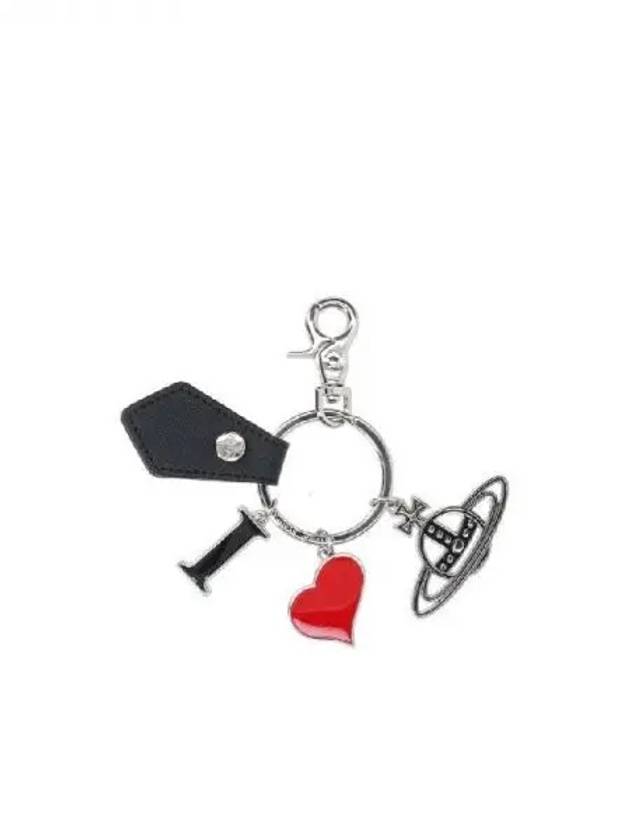 Vivienne Westwood I LOVE ORB pendant keyring 270532 - VIVIENNE WESTWOOD - BALAAN 1