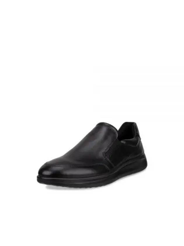 Aquet Leather Slip On Black - ECCO - BALAAN 2