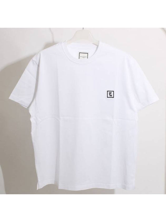 24SS Back Logo Short Sleeve White W241TS07 701W - WOOYOUNGMI - BALAAN 2