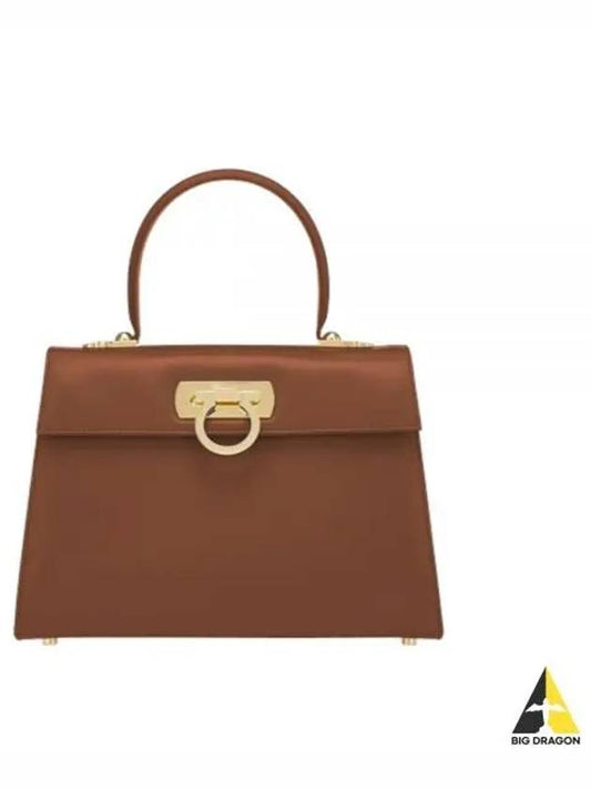 Ferragamo 212181 749177 Iconic Top Handle Bag L - SALVATORE FERRAGAMO - BALAAN 1