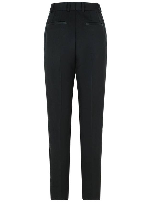 Dolce & Gabbana Black Wool Pants - DOLCE&GABBANA - BALAAN 3