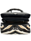 Tiger Print Bamboo Calf Rock Handbag - GUCCI - BALAAN 6