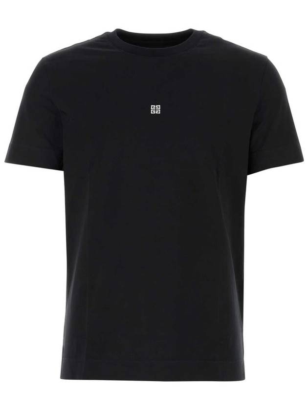 4G Logo Cotton Short Sleeve T-shirt Black - GIVENCHY - BALAAN 2