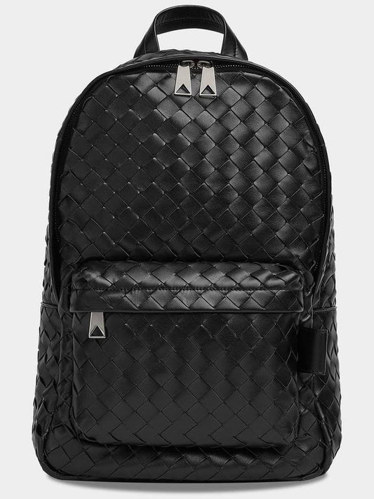 Backpack Intrecciato Black 730728 - BOTTEGA VENETA - BALAAN 1