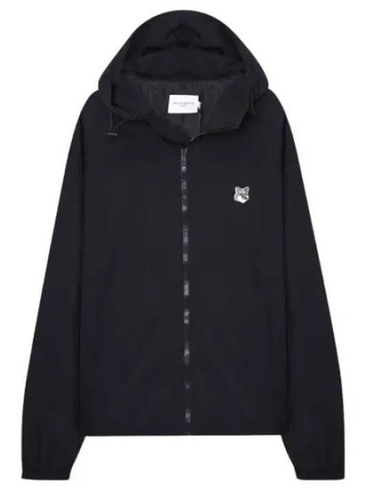 Monochrome Foxhead Technical Windbreaker Men s Jacket - MAISON KITSUNE - BALAAN 1