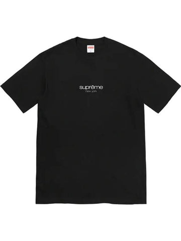 Classic Logo Short Sleeve T-Shirt Black - SUPREME - BALAAN 1