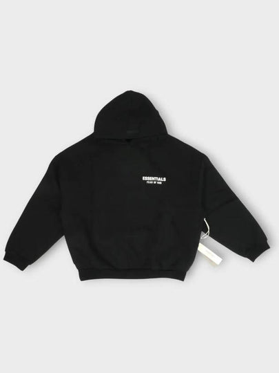 logo fleece brushed overfit hoodie black 192HO246250F - FEAR OF GOD ESSENTIALS - BALAAN 2