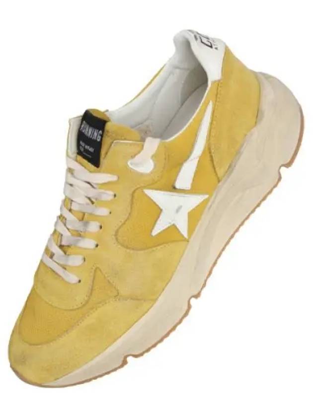 Running sole white leather star men s shoes sneakers - GOLDEN GOOSE - BALAAN 1