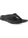 Mx Flipsider Logo Flip Flops Black - ECCO - BALAAN 2