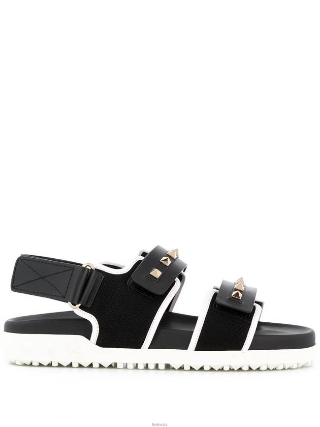 Rockstud Velcro Sandals TW2S0V11 - VALENTINO - BALAAN 2