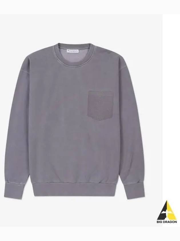 Pocket Cotton Sweatshirt Grey - JW ANDERSON - BALAAN 2