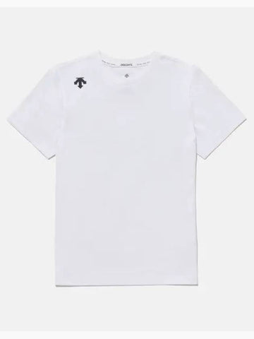 Junior TOUGH Essential Short Sleeve T Shirt White SP32JUTS74 - DESCENTE - BALAAN 1