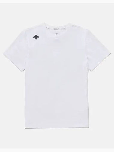 Junior TOUGH Essential Short Sleeve T Shirt White SP32JUTS74 - DESCENTE - BALAAN 1