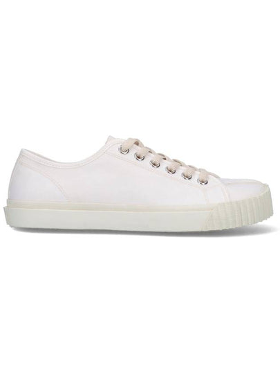 Tabi Cotton Low Top Sneakers White - MAISON MARGIELA - BALAAN 2