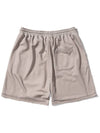 Wide fit pigment sweat shorts middle gray - IL TEMPO SELECT SHOP - BALAAN 3