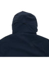 Logo Patch Hooded Sports Jacket Navy - CP COMPANY - BALAAN 9