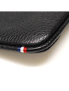 CG180263BL Black Soft Grain Pouch Clutch - S.T. DUPONT - BALAAN 6