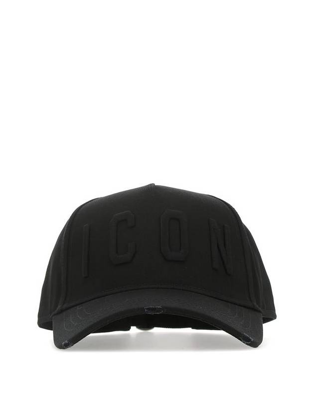 Logo Base Ball Cap Black - DSQUARED2 - BALAAN 2