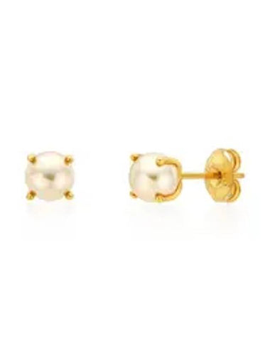 pearl earrings light gold - BE/GINS - BALAAN 1