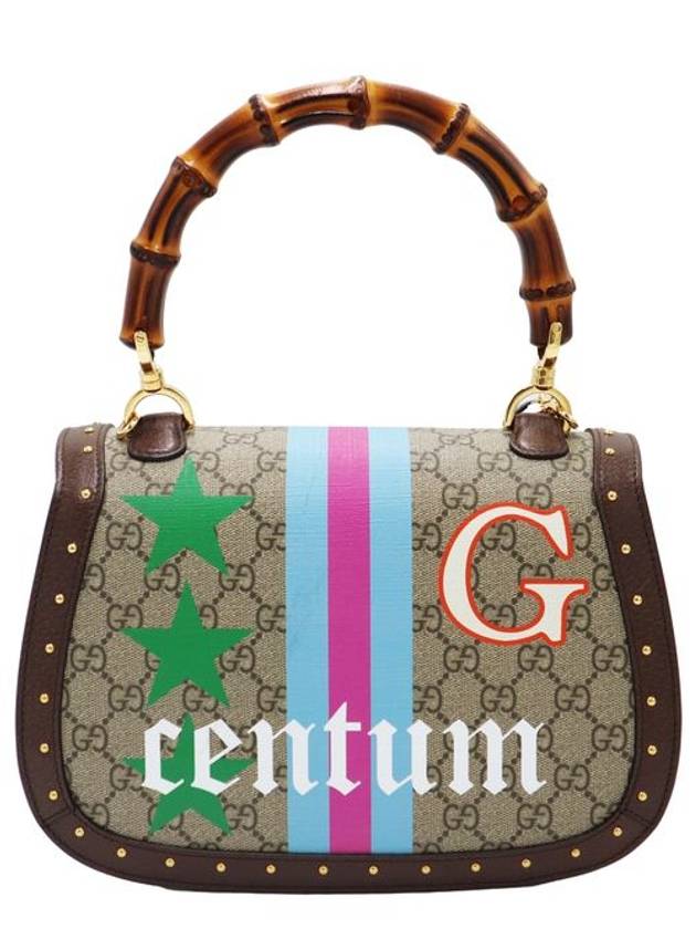 Women s Cross Bag Gucci 679632 MITTELGROBE Bamboo 1947 Medium Top Handle - GUCCI - BALAAN 3