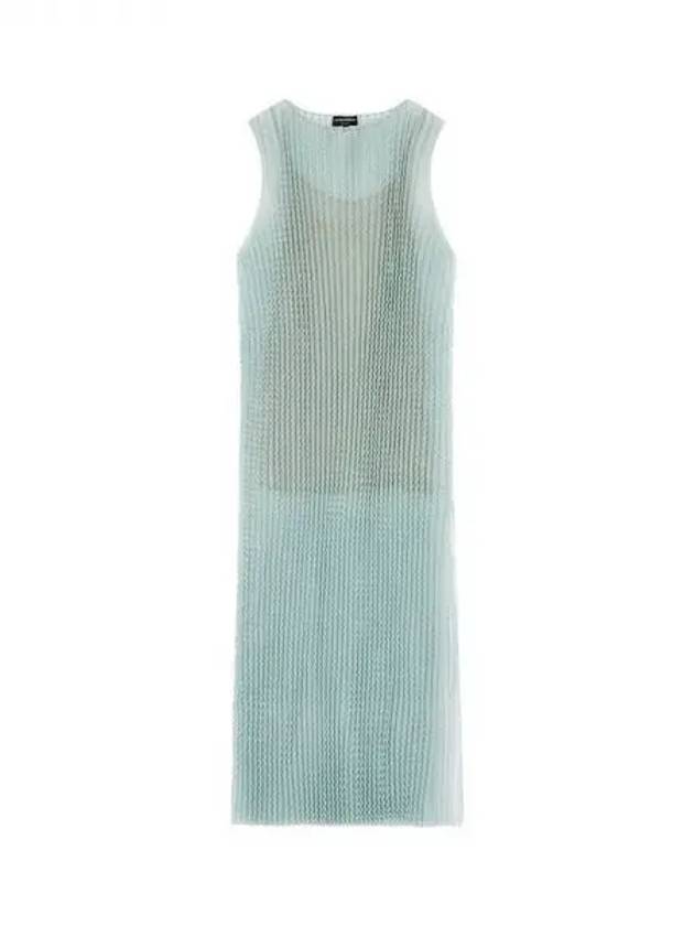 Women s Zigzag Pleated Dress Green 271149 - EMPORIO ARMANI - BALAAN 1