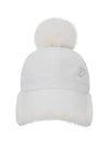 Women s Brim Fur Padded Inner Ear Cap IPL4WCP171 WH - IJP DESIGN - BALAAN 3