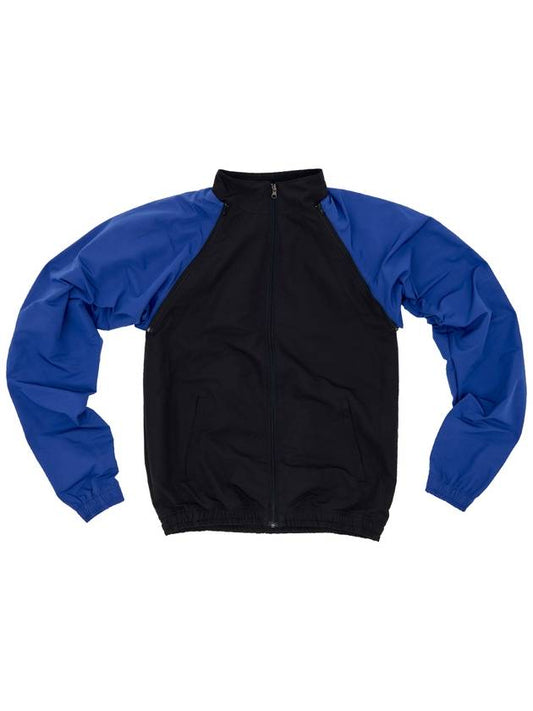 Men's Nylon Track Jacket Windbreaker Blue 003 - ELWKSTUDIO - BALAAN 2