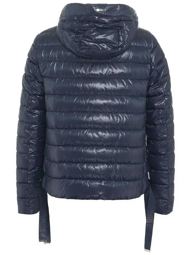 Hooded Down Padding Navy - HERNO - BALAAN 4