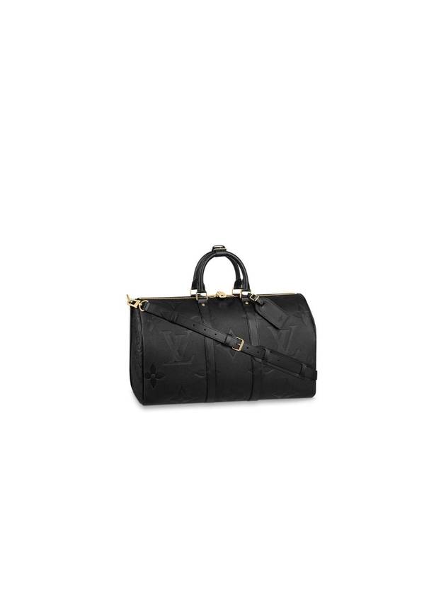 Louis Vuitton Keepall Bandouliere 45 Monogram Duffel Bag Black - LOUIS VUITTON - BALAAN 1