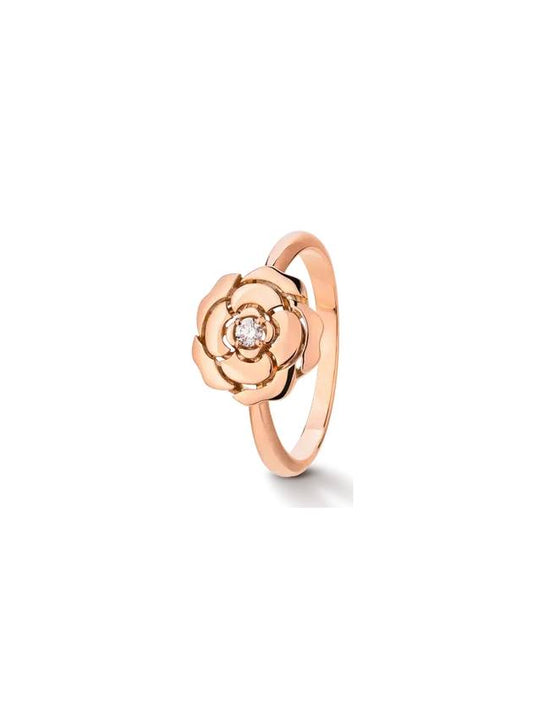 Extra De Camellia Ring Pink Gold - CHANEL - BALAAN 2