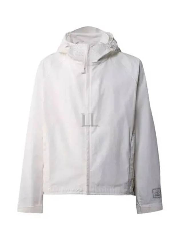 Metropolis Hooded Jacket White - CP COMPANY - BALAAN 2