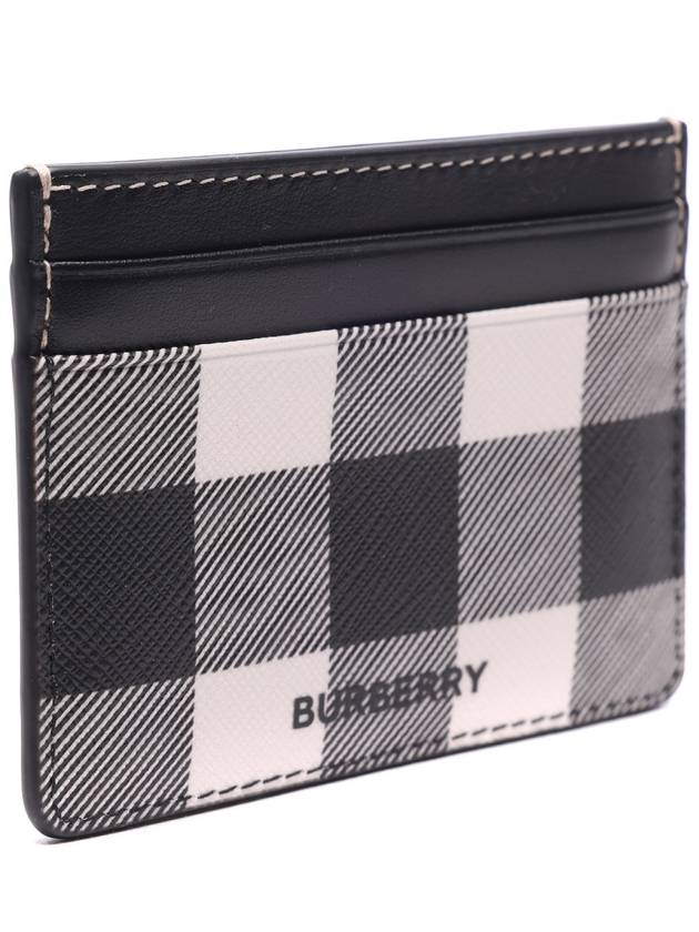 Check Logo Print Card Wallet - BURBERRY - BALAAN 4