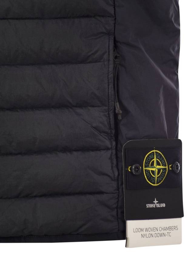 Down jacket with zip - STONE ISLAND - BALAAN 4