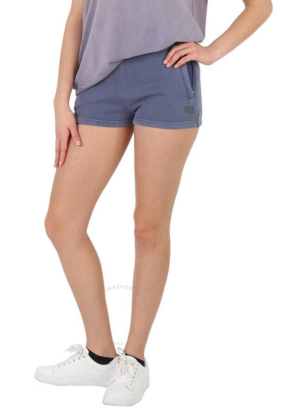 T by Alexander Wang Ladies Motor Grey Essential Terry Sweatshort, Size Small - ALEXANDER WANG - BALAAN 3