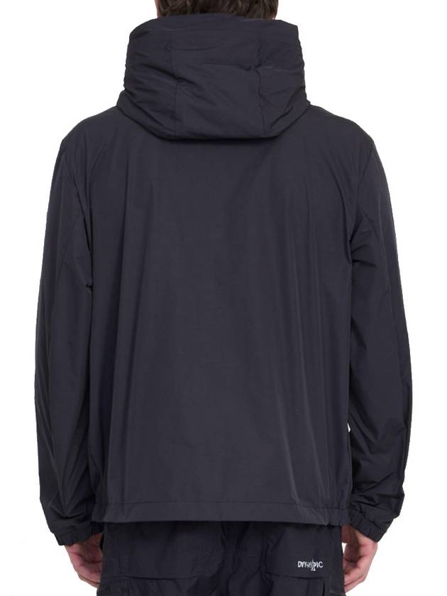 Traversier Hooded Jacket Black - MONCLER - BALAAN 4