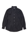 Button Up Over Long Sleeve Shirt Black - ACNE STUDIOS - BALAAN 1