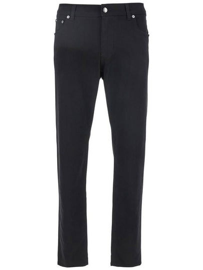 Men's Slim Fit Stretch Jeans Black - DOLCE&GABBANA - BALAAN 2